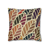 South African abstract leaves and design Pillowcase Cover only - no filling is included