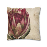 South African Protea Pillowcase Cover only - no filling is included