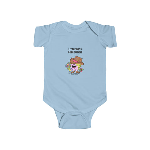 Little Miss Boeremeisie South African Baby Jersey Bodysuit