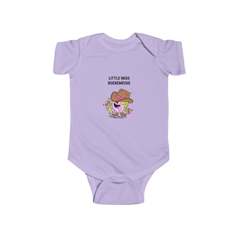 Little Miss Boeremeisie South African Baby Jersey Bodysuit