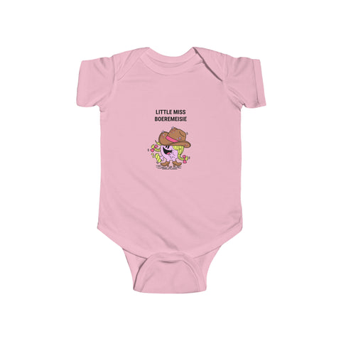 Little Miss Boeremeisie South African Baby Jersey Bodysuit