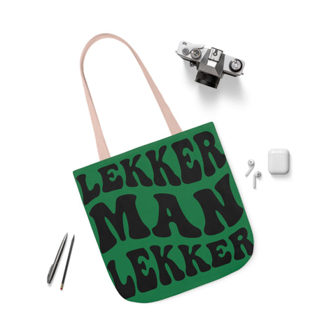 South African Afrikaans Lekker man Lekker Polyester Canvas Tote Bag (AOP)