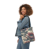 South African Protea Polyester Canvas Tote Bag