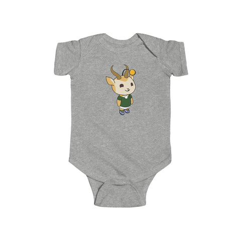 South African Baby Bokkie Unisex Infant Fine Jersey Bodysuit - Shipped from the UK