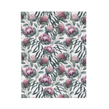 Protea South Africa Velveteen Plush Blanket