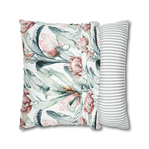 South African Protea Pillowcase Cover only - no filling is included