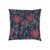 South African Protea Square Pillow