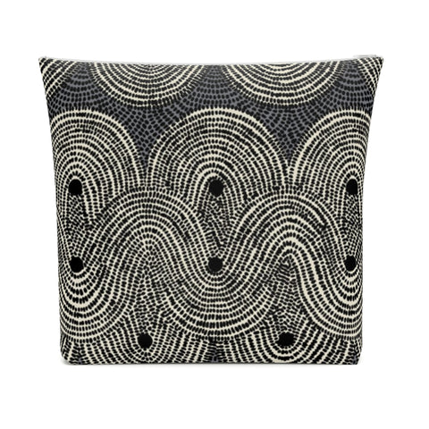 South African Waves African print Cotton Cosmetic Bag