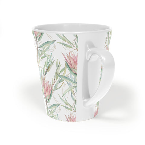 Latte Mug, 12oz Protea