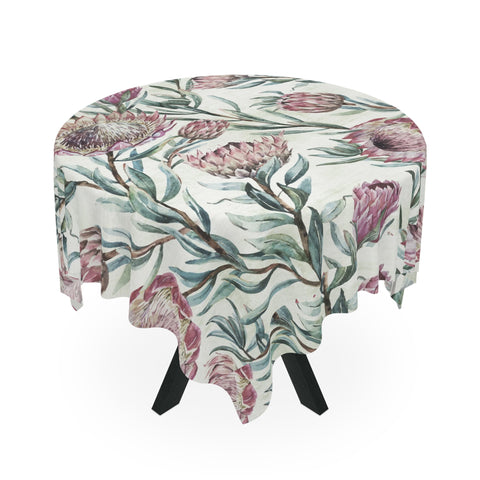 South African Protea Tablecloth 140cm × 140cm One size only