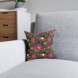 South African Protea Square Pillow