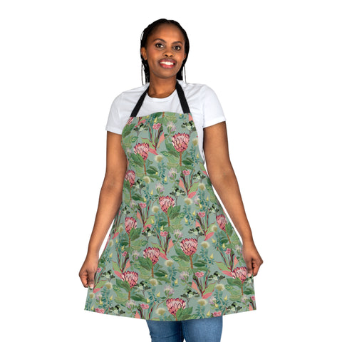 South African Protea Apron (AOP)