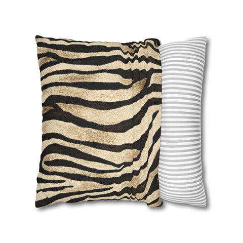 African Zebra print Pillowcase Cover only - no filling is included