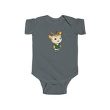 South African Baby Bokkie Unisex Infant Fine Jersey Bodysuit - Shipped from the UK