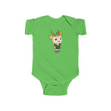 South African Baby Bokkie Unisex Infant Fine Jersey Bodysuit - Shipped from the UK