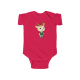 South African Baby Bokkie Unisex Infant Fine Jersey Bodysuit - Shipped from the UK