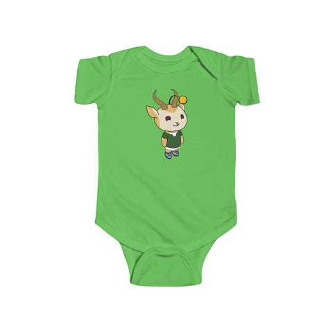 South African Baby Bokkie Unisex Infant Fine Jersey Bodysuit - Shipped from the UK