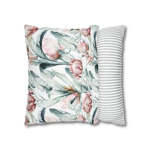 South African Protea Pillowcase Cover only - no filling is included