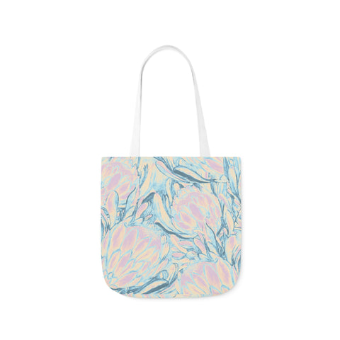 Copy of South African Protea Polyester Canvas Tote Bag