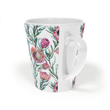 Latte Mug, 12oz Protea