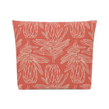 South African Protea Cotton Cosmetic Bag