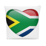 Cotton Cosmetic Bag South Africa Flag