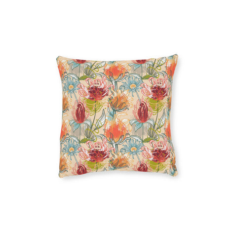 South African Protea Square Pillow