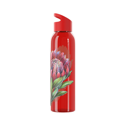 South African Protea Sky Water Bottle