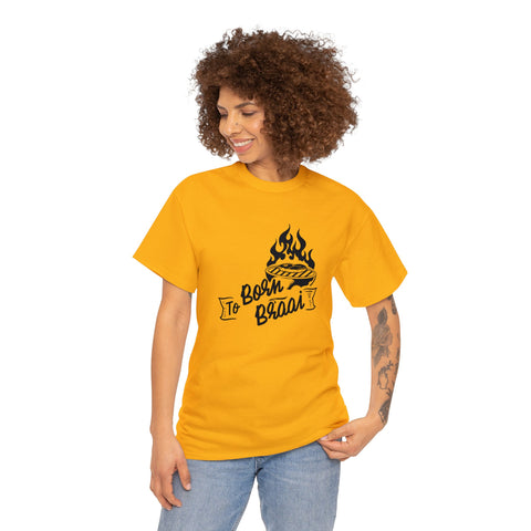 South African Born to Braai Shirt,  Afrikaans / Braai Unisex Heavy Cotton Tee