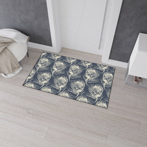 South African Protea Heavy Duty Floor Mat