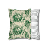 South African Protea Spun Polyester Pillowcase - Shipped from UK/USA/AUS