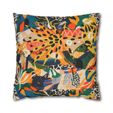 African abstract people and animal print Pillowcase Cover only - no filling is included