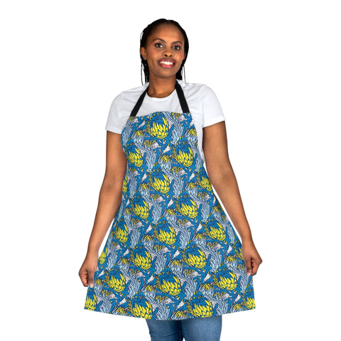 South African Protea Apron (AOP)