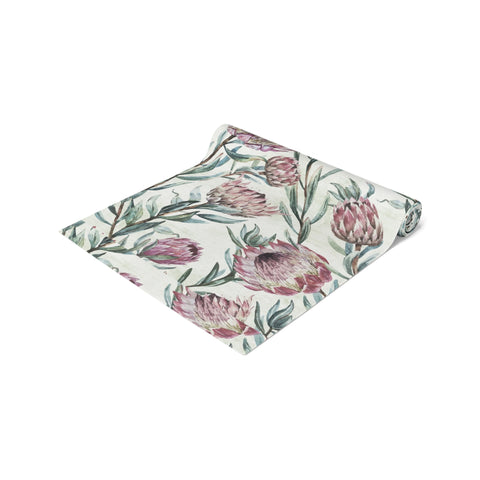 Protea South Africa Table Runner (Cotton, Poly)South African Protea Table decoration, African decor