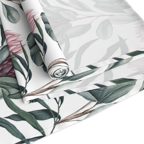 Table Runner (Cotton, Poly)South Africa Protea