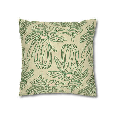 South African Protea Pillow Case Protea / floral / flower Made in the USA