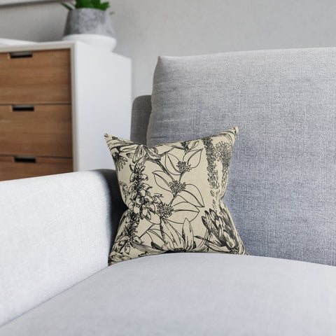 South African Protea Square Pillow