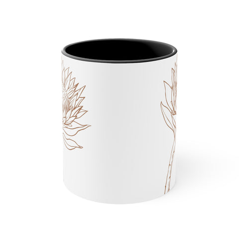 Protea South Africa Accent Mugs, 11oz