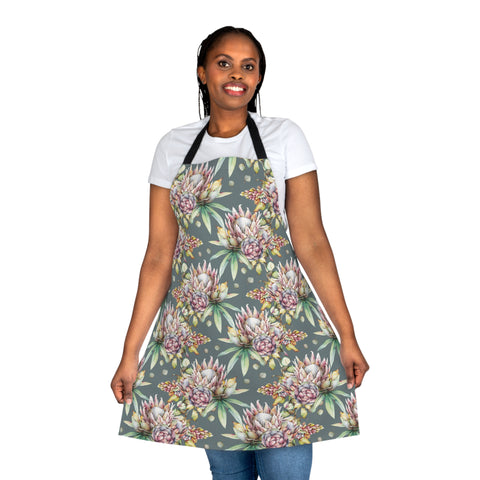 South African Protea Apron (AOP)