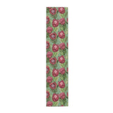 South Arican Protea Table Runner (Cotton, Poly) Protea