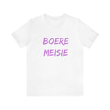 Boere Meisie South African Unisex Jersey Short Sleeve Tee Afrikaans