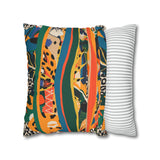 African abstract animal print Pillowcase Cover only - no filling is included