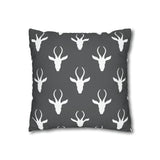 South African Safari Antelope Spun Polyester Pillowcase - No filling