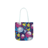 South African Protea Polyester Canvas Tote Bag