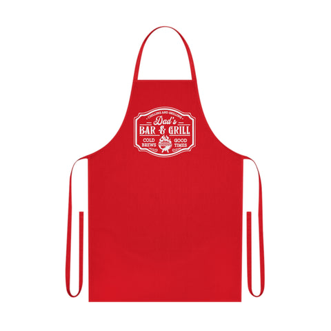 Dad's bar and Grill South African Cotton Apron - Various colours available