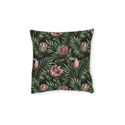 South African Protea Square Pillow