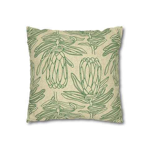 South African Protea Pillow Case Protea / floral / flower Made in the USA