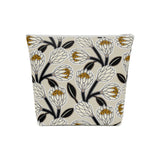 South African Protea Cotton Cosmetic Bag