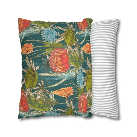 South African Protea Pillow Case Protea / floral / flower Made in the USA