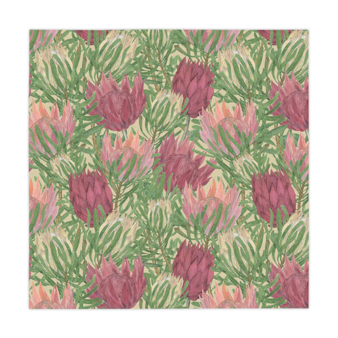 South African Protea Tablecloth 140cm × 140cm One size only